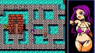 Tower of succubus features big tits and cum