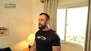 Naughty client fucks trainer during workout!