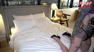 Behind the scenes with sasha beart and my boyfriend in a private moment