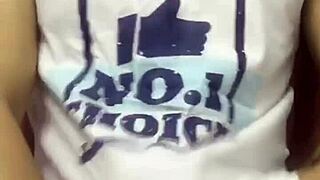 Gay live performance with twink group in casual setting