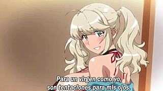 야한 누나 애니 스타일로 꽉 조여짜기