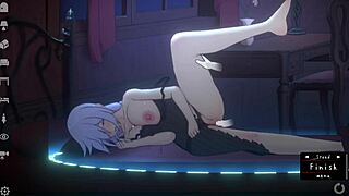 Curvy Girl with Big Tits in Hentai Finale