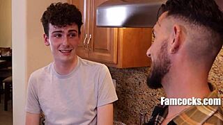 Thanksgiving Gay Family Spitroast Action