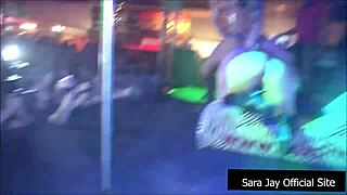 Lovely Sara Preps for Wild Party with Hot Live Action