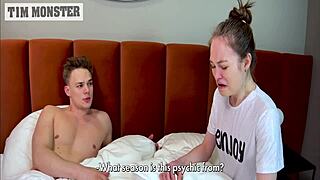 she woke me up with her mouth on my big cock 😍