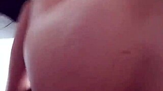 I love sittin’ on my stepbrother’s cock while watchin’ TV, oops!