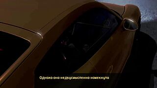 complete gameplay of pale carnations part 41 with milf in bikini outdoor