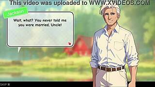 check out this honeysun gameplay with redhead stewardess in cosplay