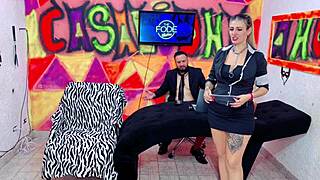 Blonde Suzy Gets Ass Banged By Diguinha Dj