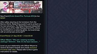 EP1 RACER GIRL MIKAMI TEASING - KING OF KINKS!!