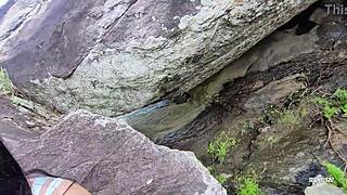 Lost kitten gets milk from stranger