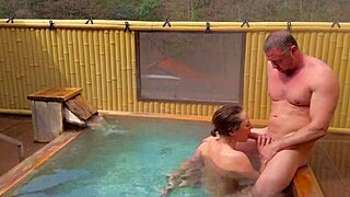 i love how we fuck in exotic hot springs bath