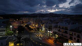 Vixen stunning natural beauty ruby reign rides his big cock all day.