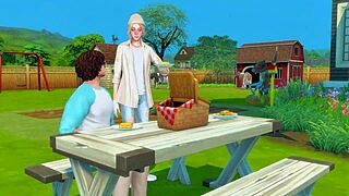 Stepbrother wanted to get a huge dick in his ass and a rough facefuck for hard sex sims anime hentai sfm