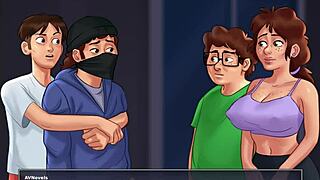 summertime saga 203 brings wild anime hentai vibes. just another crazy erotic cartoon adventure!