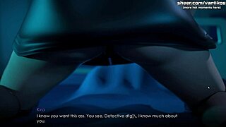 stepdad's hot threesome with teen stepdaughter and friend