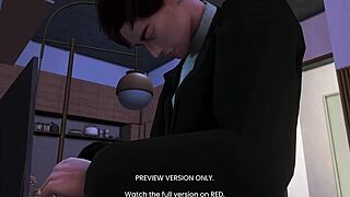 my art professor in season 3 episode 3 shows wild 3d hentai sex