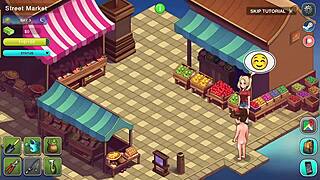 check out this honeysun gameplay with redhead stewardess in cosplay