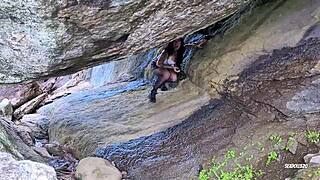 Lost kitten gets milk from stranger