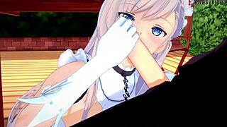 belfast invites me to lunch, leading to a pov adventure in azur lane full movie