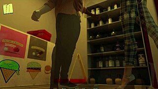 Anime hentai game features characters shutting up and dancing in scene 26 😊