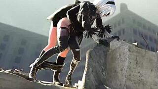 She says, 'fap to this 2b nier automata hentai scene'