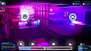 onlyfap simulator 3 with curvy huge boobs in nude game