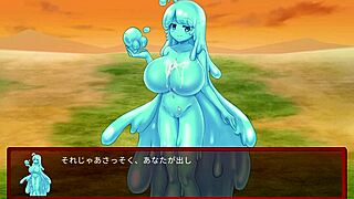 Succubus duel against slime succubus in game