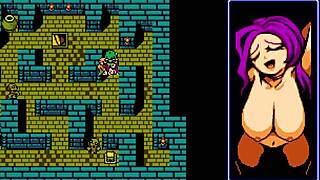 Tower of succubus features big tits and cum