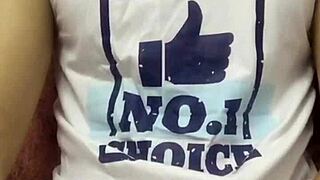 Gay live performance with twink group in casual setting