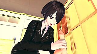 Female Boss Trains Employee In Intense 3D Hentai