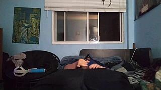 i masturbate with my chastity cage in this solo gay session