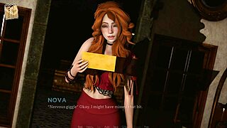 In Eternum 177, a curvy character in a sexy outfit explores the 3D world.