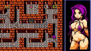 Tower of succubus features big tits and cum