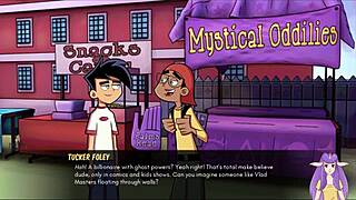 Amity's yoga turns sexy in Danny Phantom?