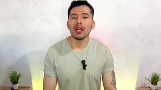 Boss barista makes new twink employee suck big cock in storage and bathrooms!