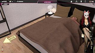 naked girl in cafe 😏