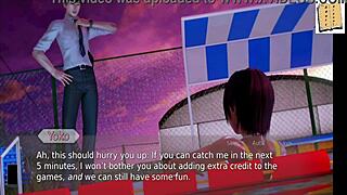 Academy 128 features exciting game elements with anime hentai themes.