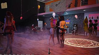 Exploring chick route in Being a Dik 226 hentai adventure.