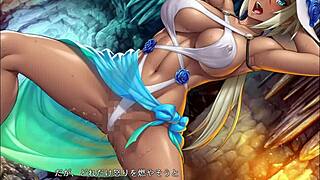 Taimanin rpgx intense scene 73 with english subtitles