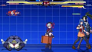i watch kuromaru vs arcana heart