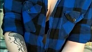 stunning girl loves to edge her friend's cock