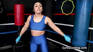 I-I mean, workout dick sucking at the gym with gagging deepthroat action!