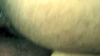 Wife's dark pussy destroyed by massive black cock