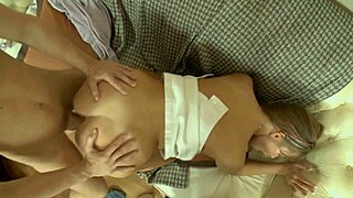 blonde russian chick banged hard by oiliver strelly... damn!