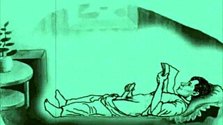 vintage erotic animation from classic retro cartoon style