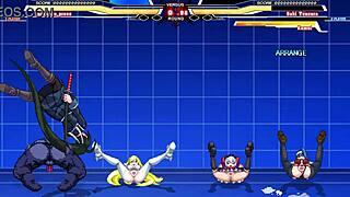 i watch kuromaru vs arcana heart