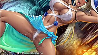 Taimanin rpgx intense scene 73 with english subtitles