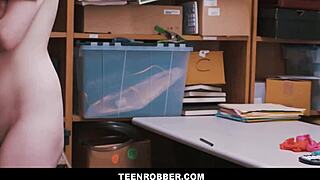 TeenRobber - Petite Blonde Dolly Leigh Fucks Officer To Avoid Charges