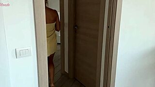 My neighbor caught me jerking off and sucked me dry!